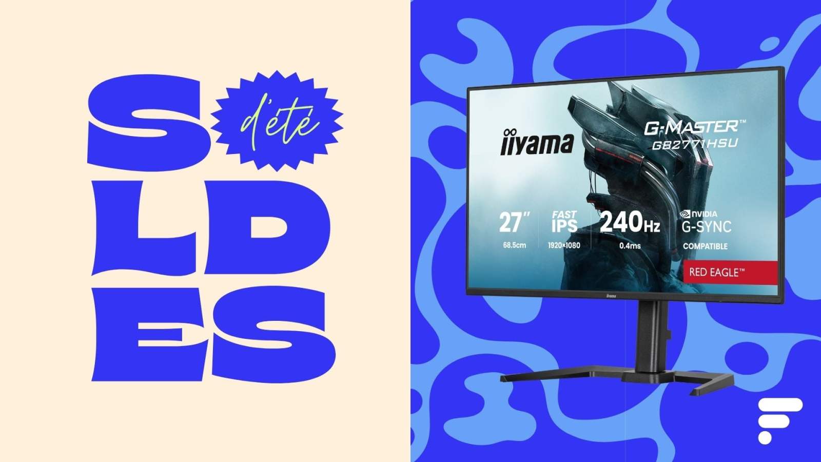 Soldes : Boulanger propose un écran PC gamer Full HD de 27″ et 240 Hz à petit prix