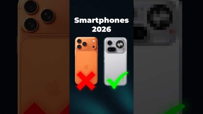 Top 5 des smartphones en 2026