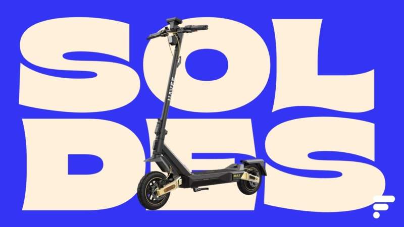La trottinette électrique Navee ST5 Max capable de dépasser 90 km d’autonomie perd 100 € lors des soldes
