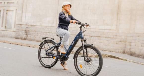 Le vélo de ville électrique Duma. // Source : O2feel