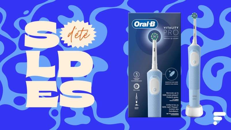 Une brosse à dents électrique pour à peine 20 €, c’est possible avec l’Oral-B Vitality Pro en solde