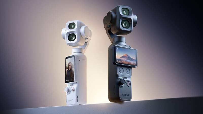 Osmo Pocket 4P : la première caméra DJI à deux objectifs arrive en France à 599 euros