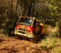 Trucks D 14 4x4 CCF (camion citerne feux de forêt) . Crédit photo : Yannick Brossard / Renault Trucks