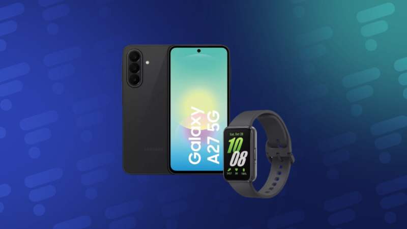 Prix cassé sur ce pack Samsung : le récent Galaxy A27 et un bracelet connecté pour moins de 320 €