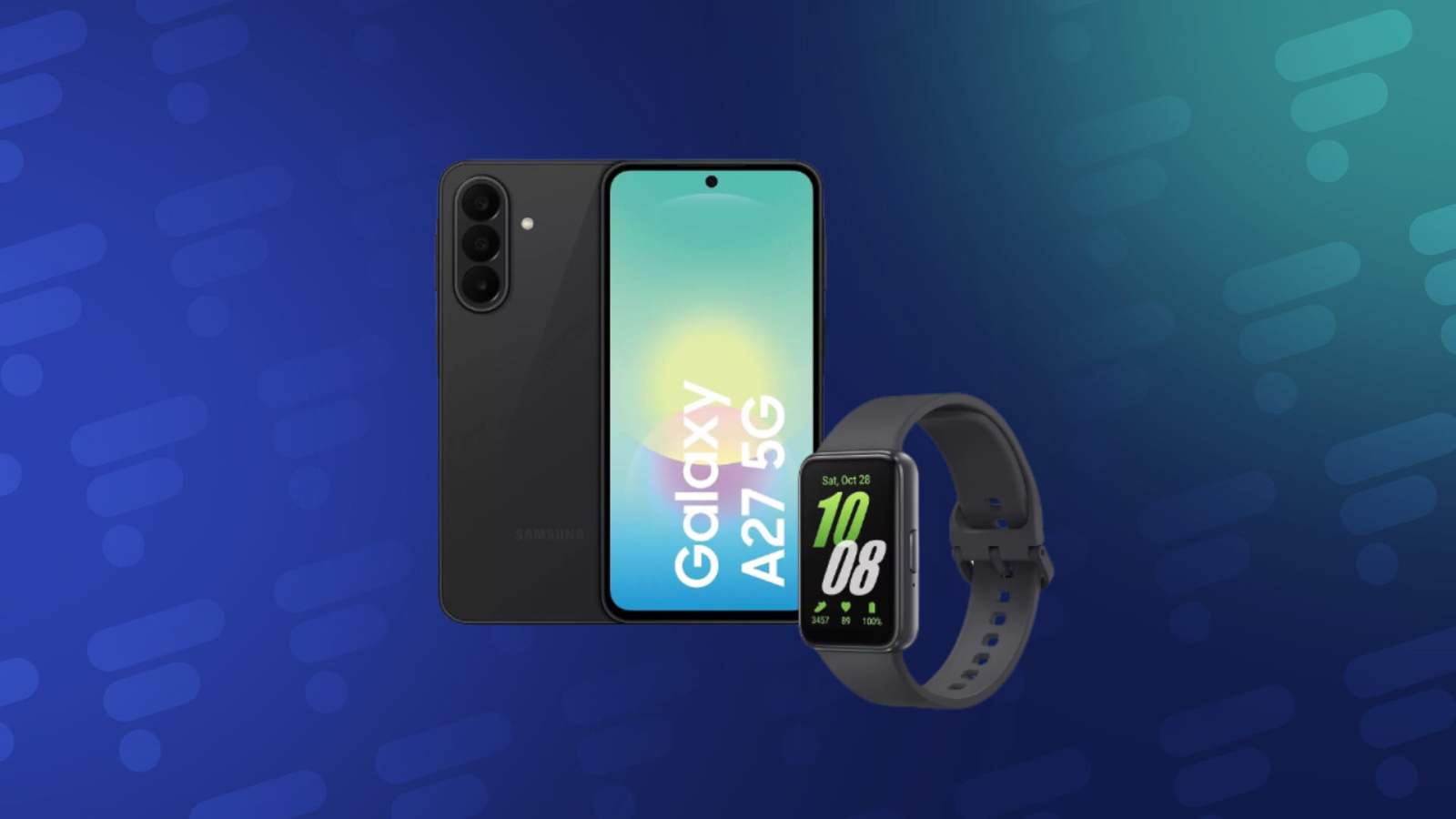Prix cassé sur ce pack Samsung : le récent Galaxy A27 et un bracelet connecté pour moins de 320 €