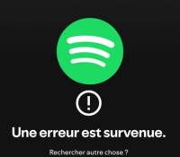 Panne Spotify // Source : Montage Frandroid