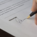 Une signature manuscrite // Source : Pixabay