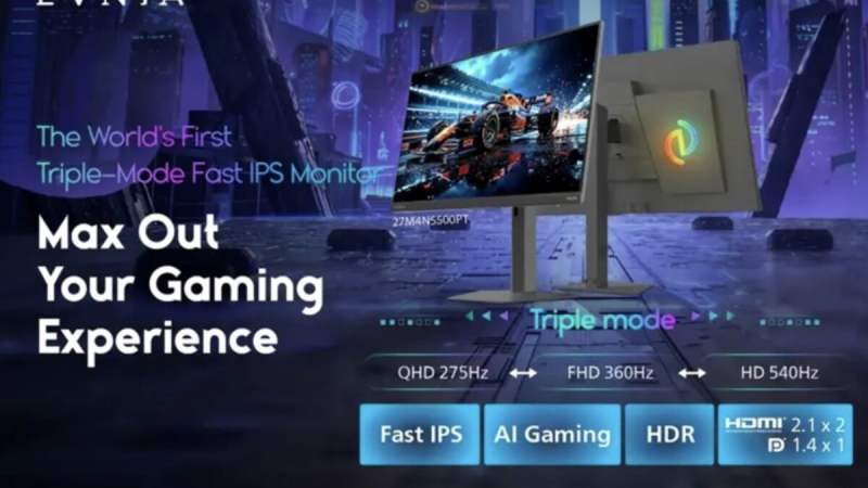 3 définitions, 3 fréquences de rafraîchissement, un seul écran : Philips innove avec ces écrans Triple-Mode « Fast IPS »