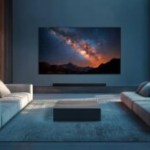 Le TV Samsung TQ55S95H.