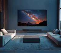 Le TV Samsung TQ55S95H.