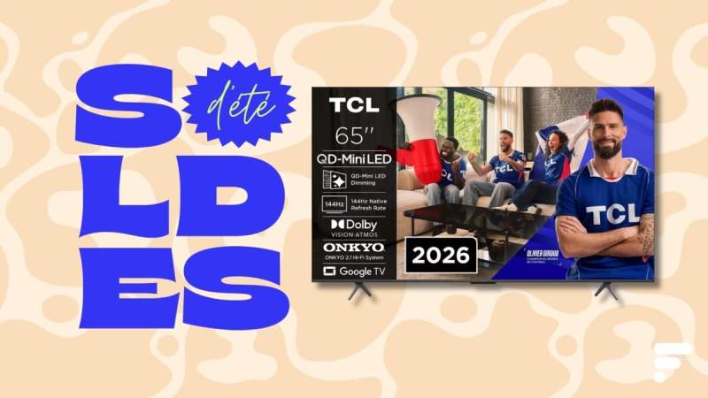 Ce TV 4K QD-Mini LED de 65″ rafraîchi à 144 Hz perd 300 € pendant les soldes chez Boulanger