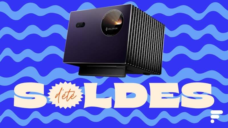 Cet excellent vidéoprojecteur laser 4K noté 9/10 et soldé à -1 100 € remplace facilement un TV avec une image de 300″