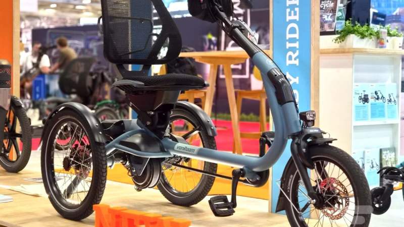 Pas de fuite et zéro entretien : vanRaam invente une suspension de vélo sans huile pour ses tricycles électriques
