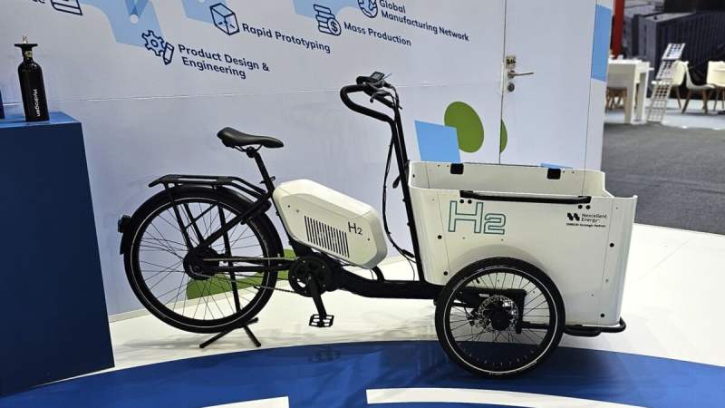 Après la faillite de Pragma, deux Taïwanais relancent le vélo cargo à hydrogène pour 2027