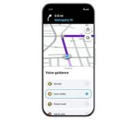 Un mode « moins bavard » sur Waze. // Source : Google