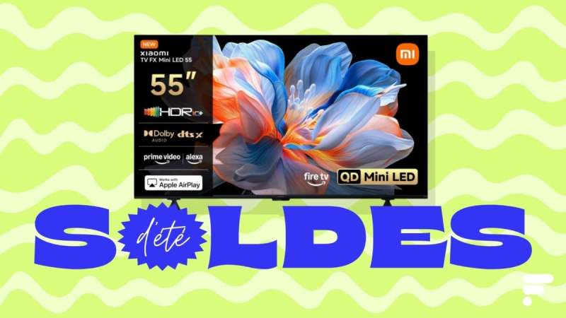 Xiaomi profite des soldes pour déjà casser le prix de son nouveau TV QD-Mini LED 55 pouces