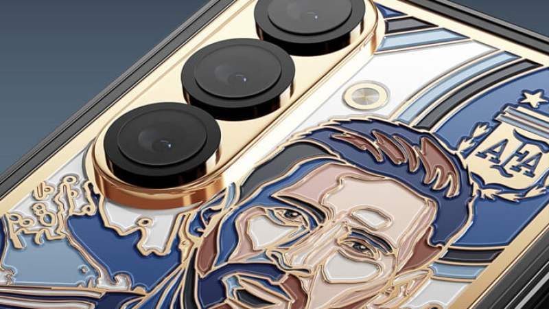Caviar vend un Galaxy Z Fold 8 Ultra en or à l’effigie de Lionel Messi avant son lancement