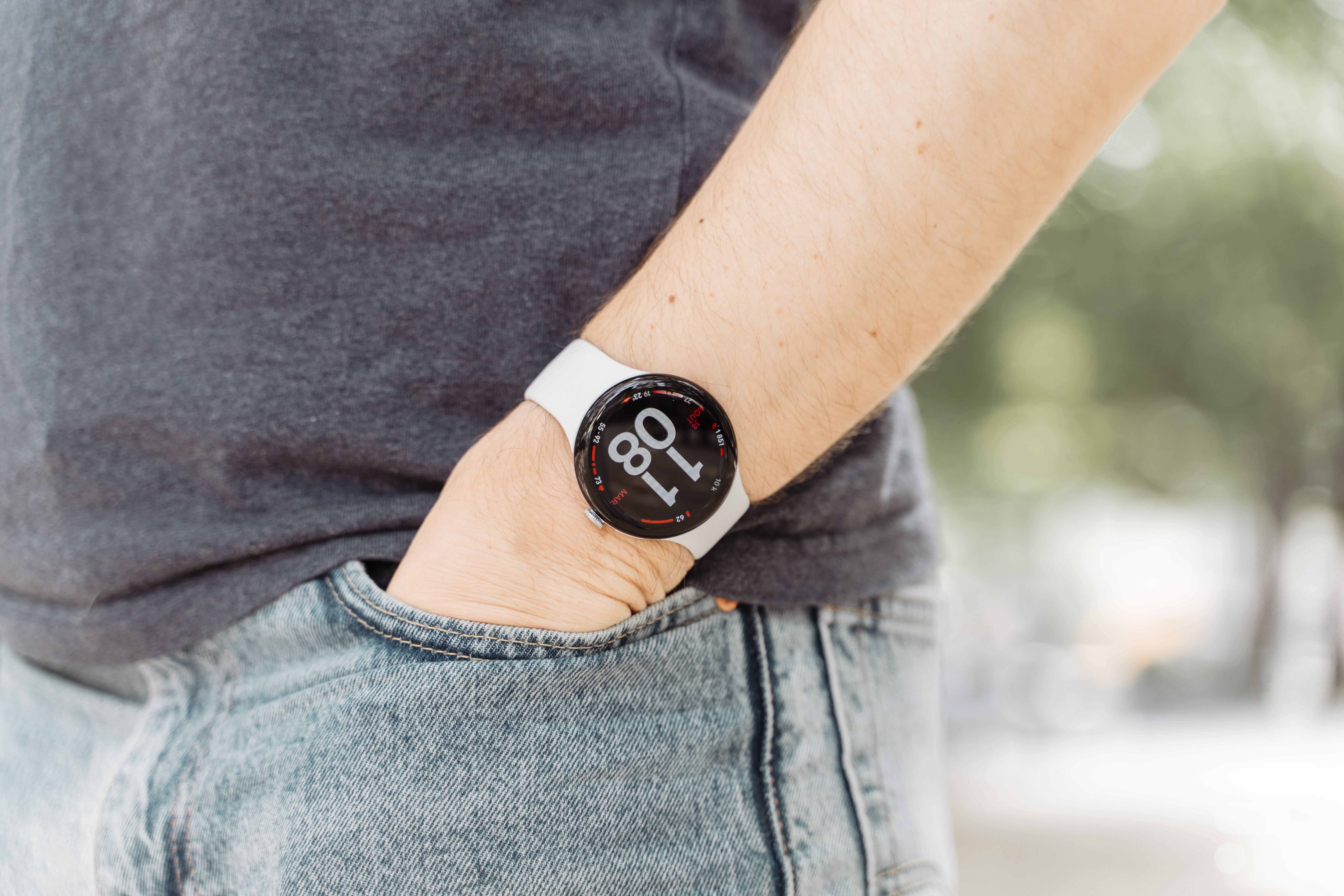 L'affichage always-on de la Google Pixel Watch 5