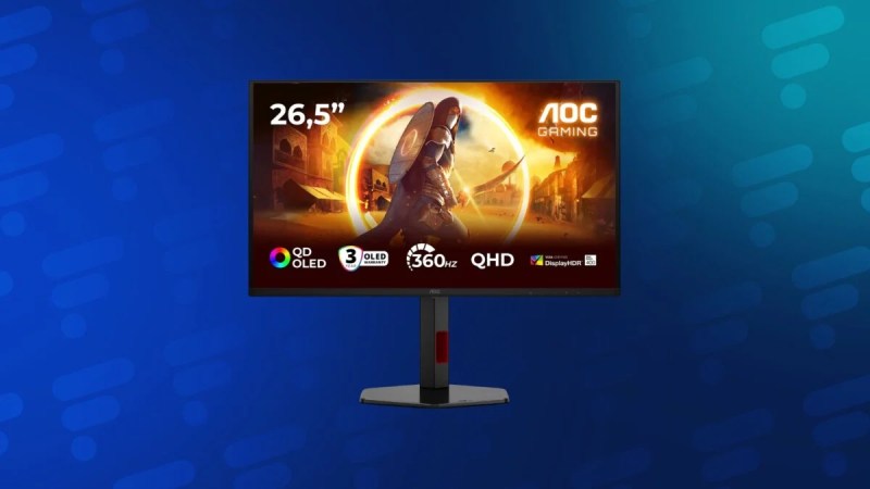 Un moniteur QD-OLED à 360 Hz pour moins de 500 € ? C’est possible avec cette offre Boulanger
