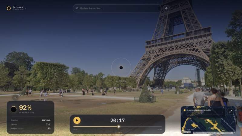 Éclipse solaire du 12 août : ce site permet de vérifier précisément si un immeuble va vous gâcher la vue