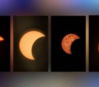 Comparaison des photos d'éclipse prises au smartphone (Samsung, Xiaomi, Oppo et Google) // Source : Frandroid Comparaison des photos d'éclipse prises au smartphone (Samsung, Xiaomi, Oppo et Google) // Source : Frandroid