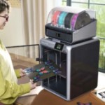 L&rsquo;impression 3D multicolore est possible avec la Creality K2 Combo en promo à -25% idéale pour les débutants