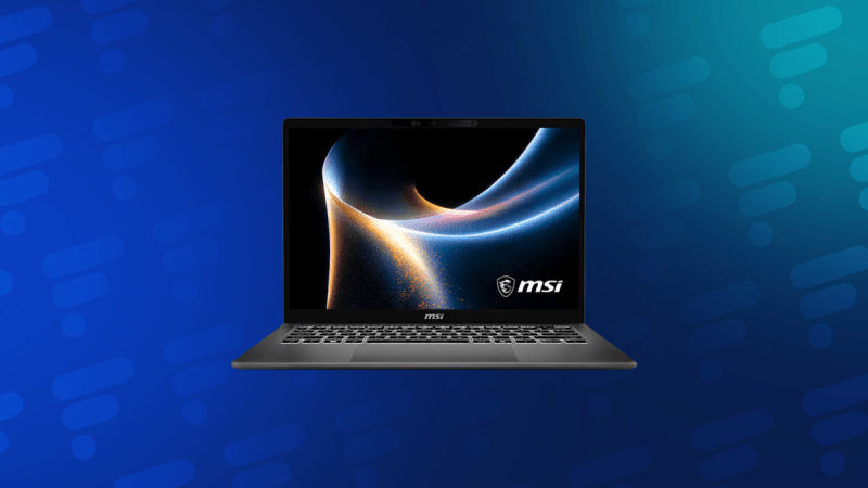 À l’approche de la rentrée, ce laptop MSI (OLED, Core Ultra X7, 32 Go de RAM) coûte 500 € de moins
