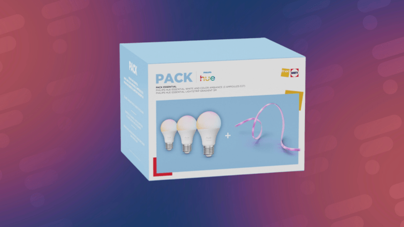 C’est le moment de se lancer dans l’éclairage connecté avec ce pack Philips Hue disponible pour 40 euros de moins