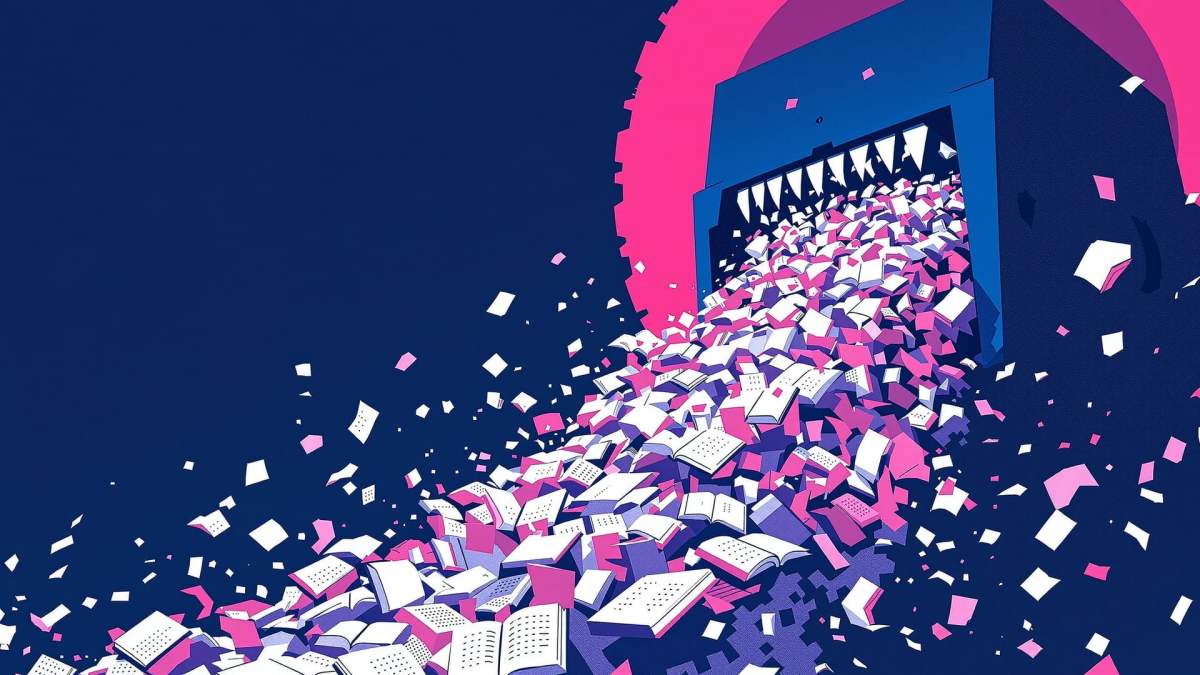 Image Amazon et Anthropic achètent des  livres rares pour les découper et nourrir leur IA