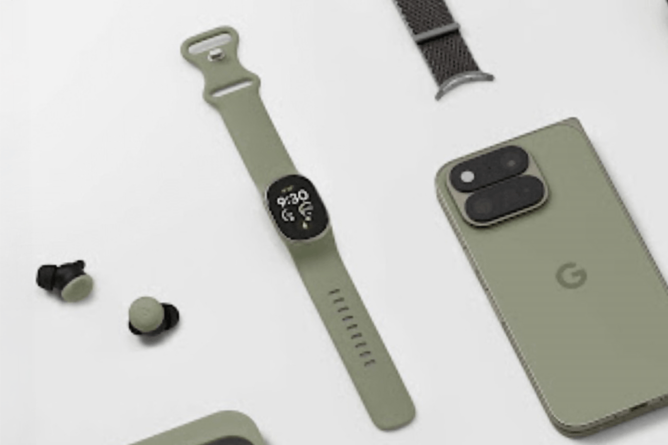 Le bracelet connecté apparaissant dans la publicité Google