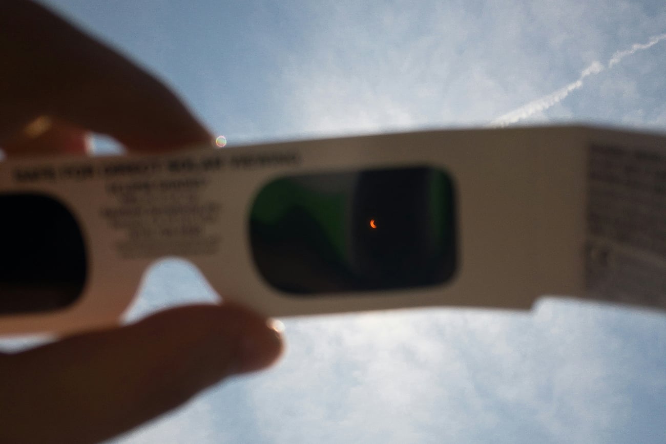 Des lunettes d'éclipse