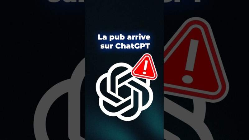 La pub arrive sur ChatGPT !