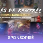 Offres de rentrée : les PC portables MSI profitent de baisses de prix exceptionnelles