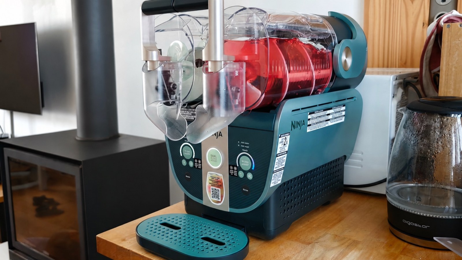 On a testé la Ninja SLUSHi Twist, la machine à granités qui fait aussi des cocktails