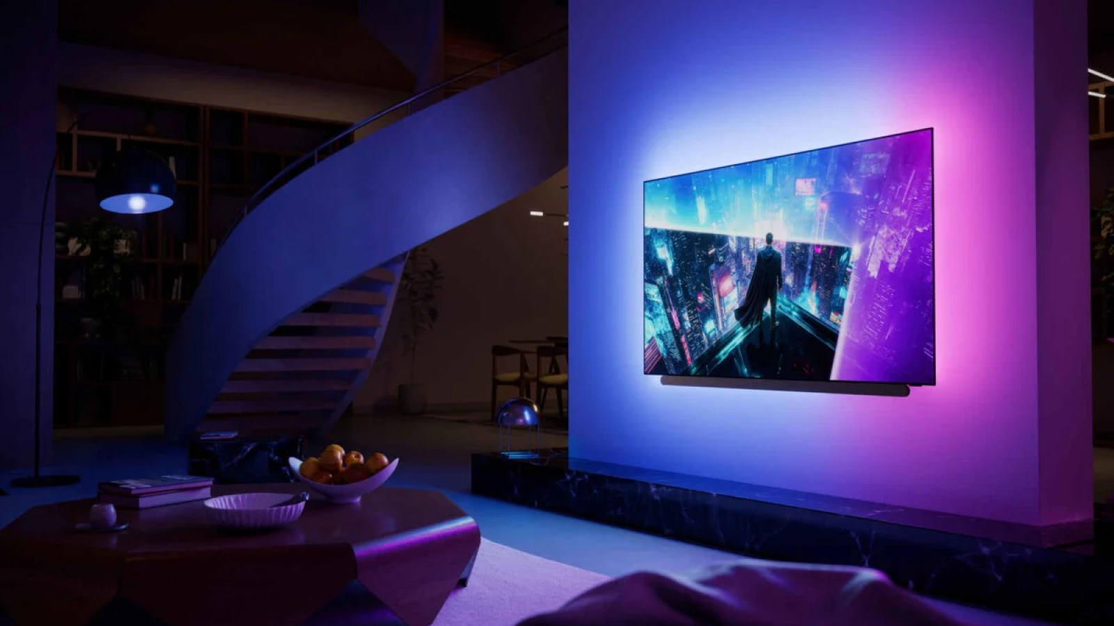 Ce nouveau TV OLED Philips perd déjà 600 € : 165 Hz, Ambilight et barre de son Bowers & Wilkins intégré