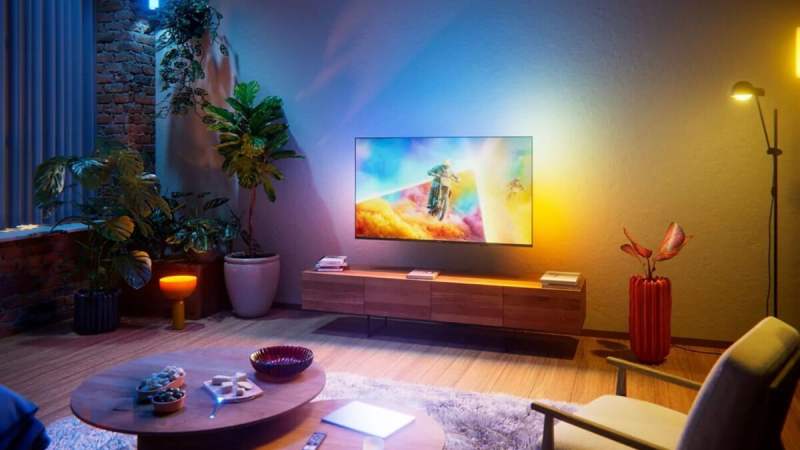 Un TV 4K QLED Ambilight de 55 pouces pour moins de 500 € ? Philips rend ça possible avec ce récent modèle de 2026