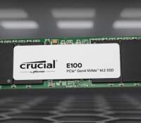 Le SSD Crucial E100.