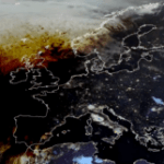 Éclipse : on a récupéré une vidéo satellite pour regarder la tache d&rsquo;ombre sur l&rsquo;Europe