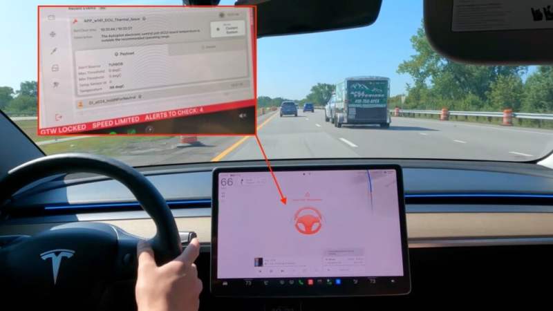 Une mise à jour trop lourde ? Des ordinateurs de Tesla grillent après le passage au FSD v14 Lite