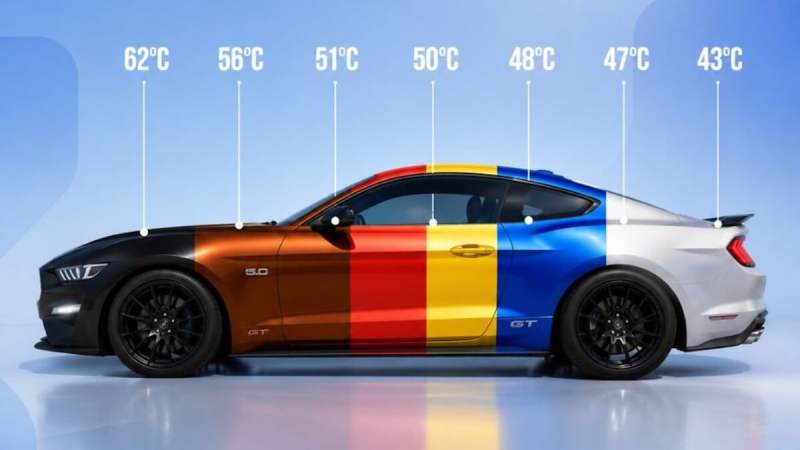 Voiture électrique : quel impact réel de la couleur sur la batterie quand il fait 35 °C ? Les résultats de différents essais