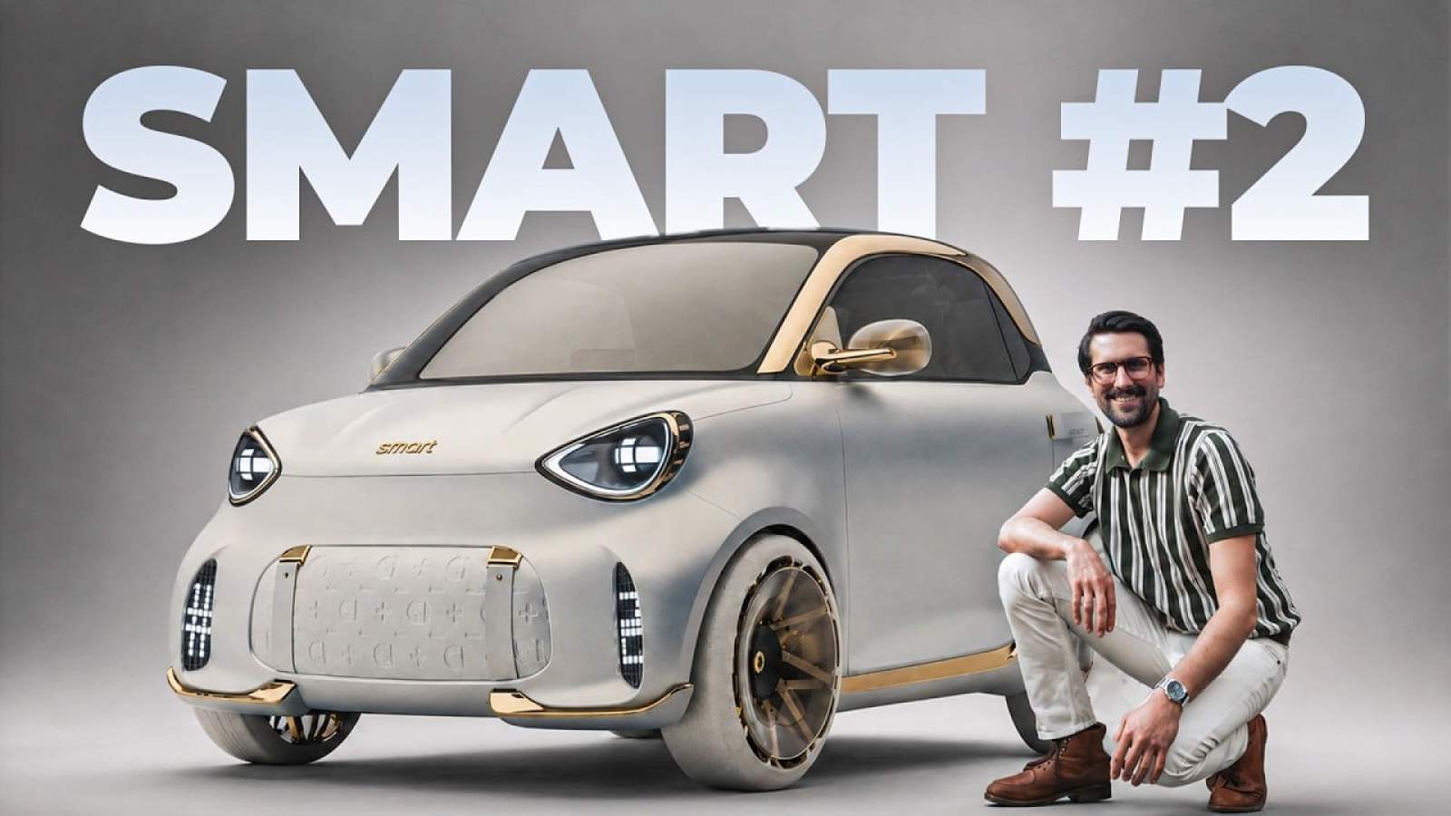 Un format de poche de moins de 3 mètres pour la ville : la future Smart #2 se dévoile