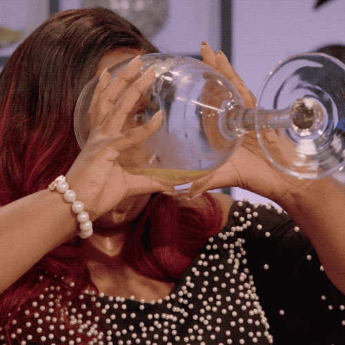 Moi à l’apéro chez mon petit caviste