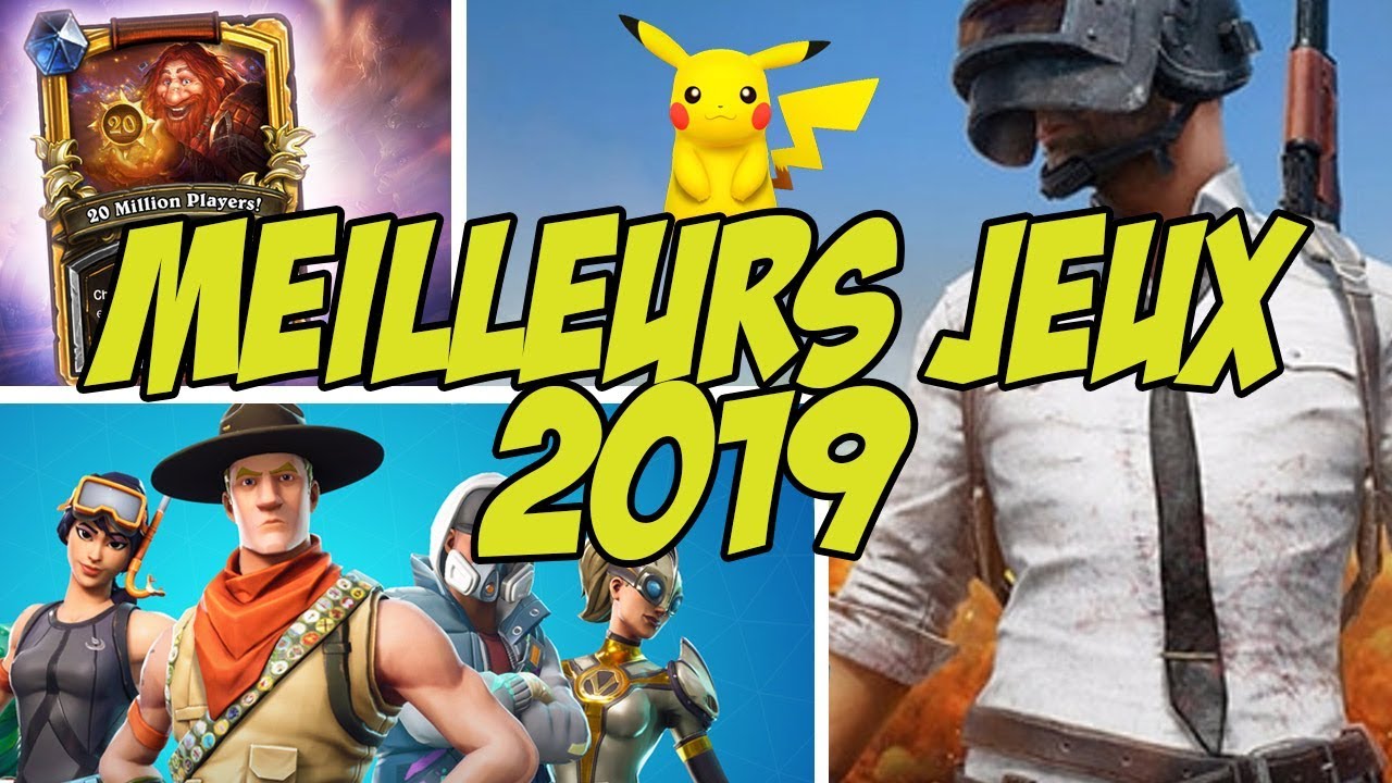 TOP 10 des MEILLEURS JEUX MOBILES pour 2019 !