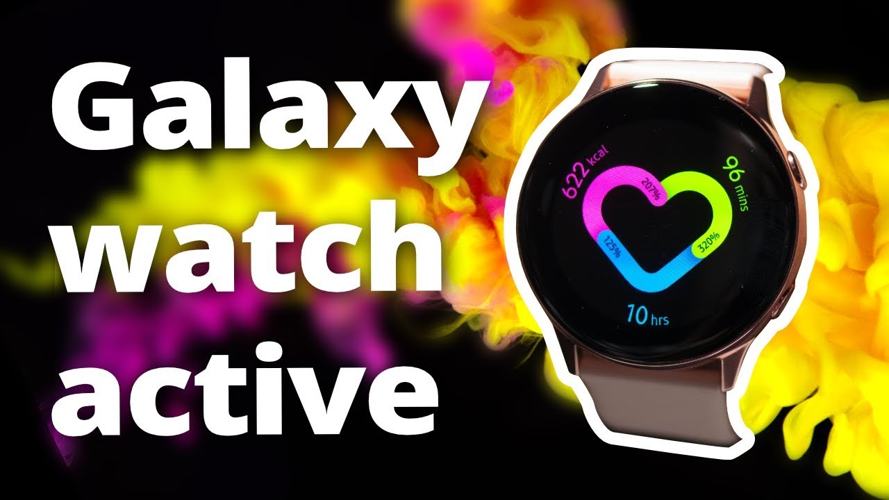 Galaxy Watch Active : la nouvelle montre Samsung qui se RECHARGE avec un S10 !