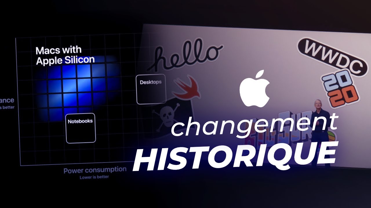 APPLE : changement HISTORIQUE avec ses Mac ARM ! (Apple Silicon)