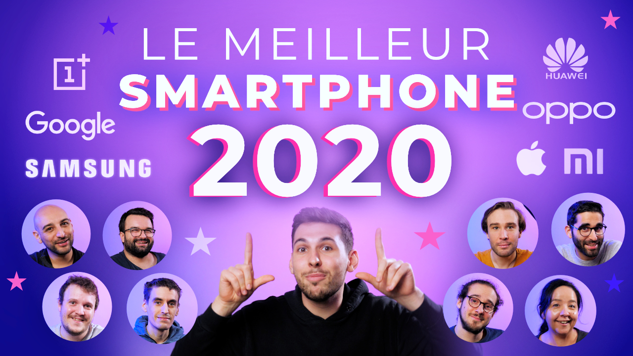 TOP 10 des MEILLEURS SMARTPHONES de 2020 (Photo, Design, Compact, Rapport Qualité-Prix, Pas cher,..)