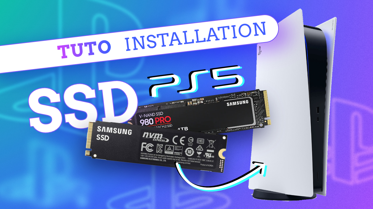 PS5 : Comment AUGMENTER le stockage interne avec un SSD M2 !