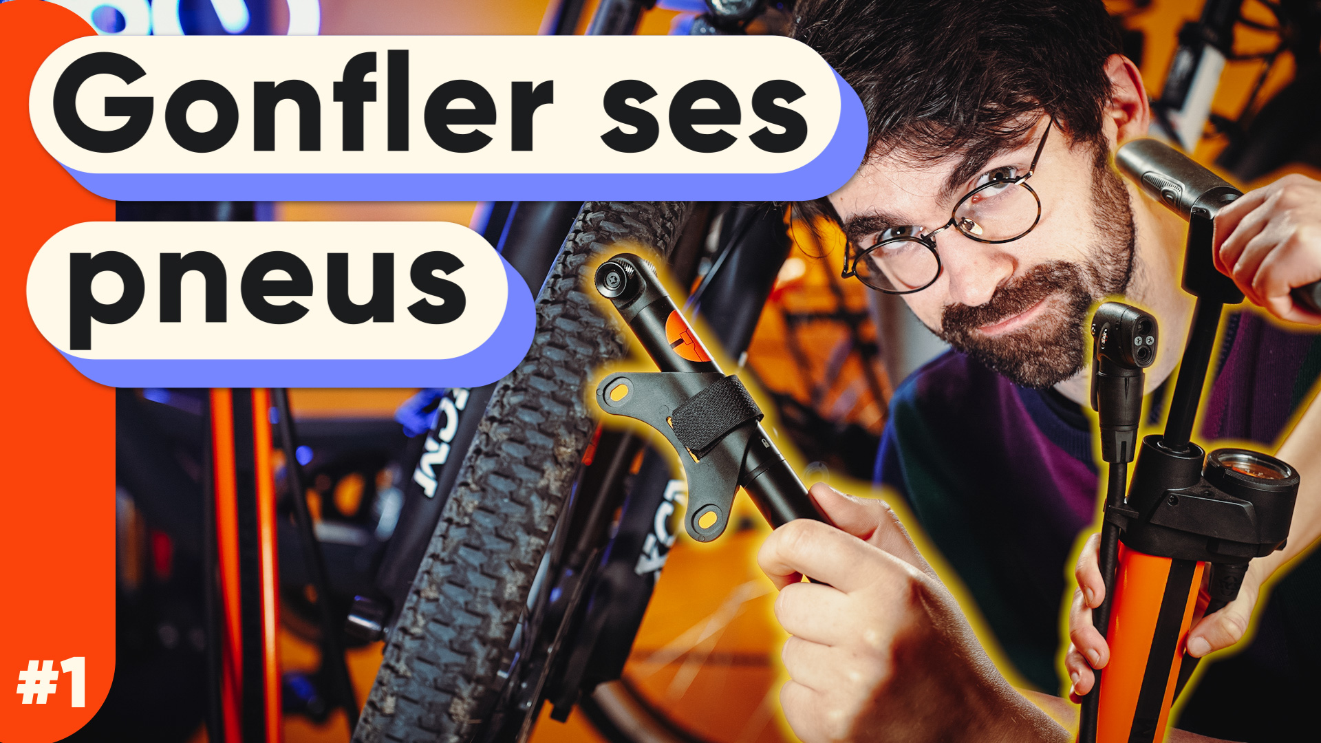 Comment gonfler ses pneus de vélo ? (Presta / Schrader) [TUTO VÉLO #1]