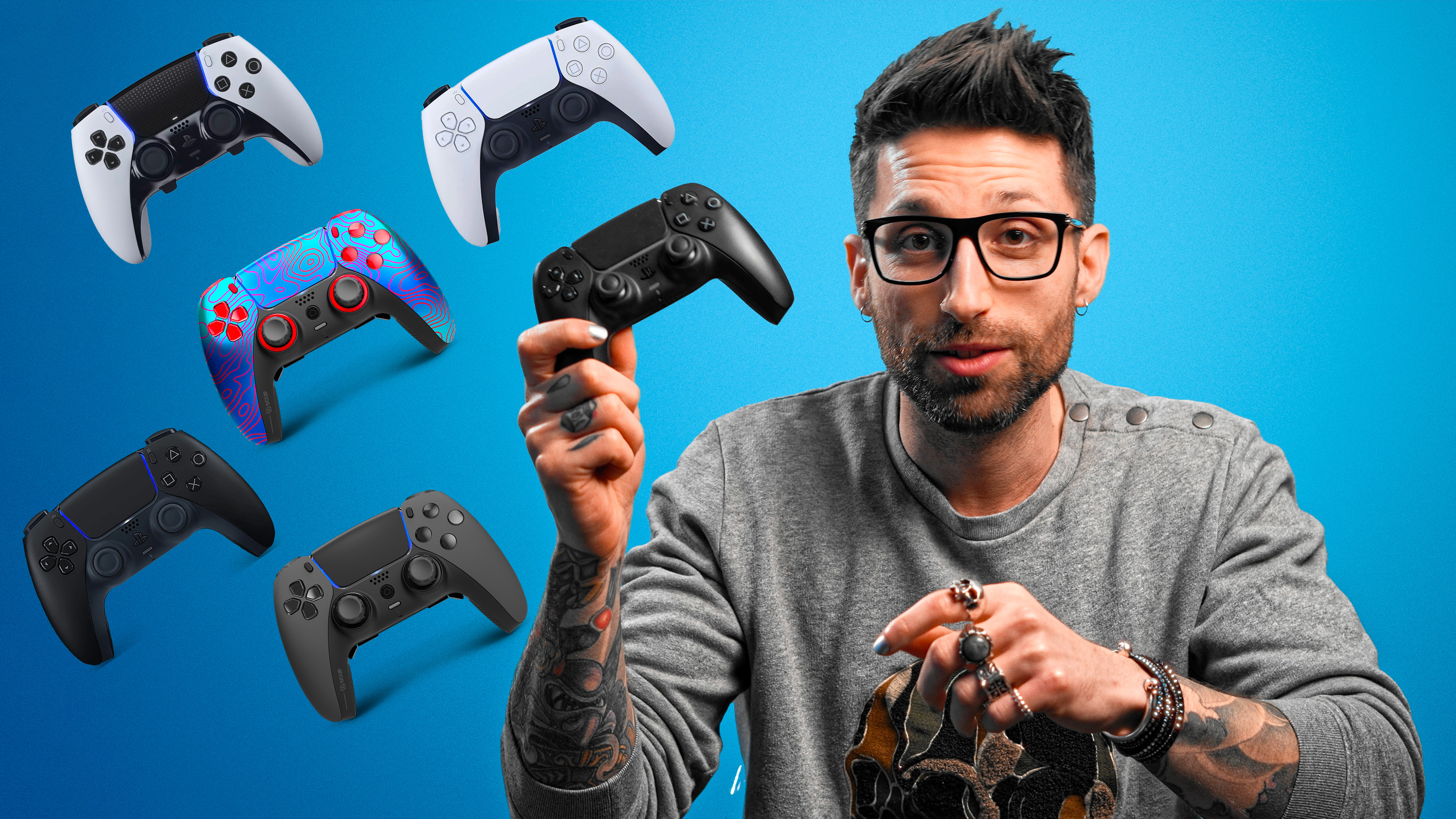 Quelle manette PS5 choisir ? (DualSense vs DualSense Edge vs Scuf Reflex)