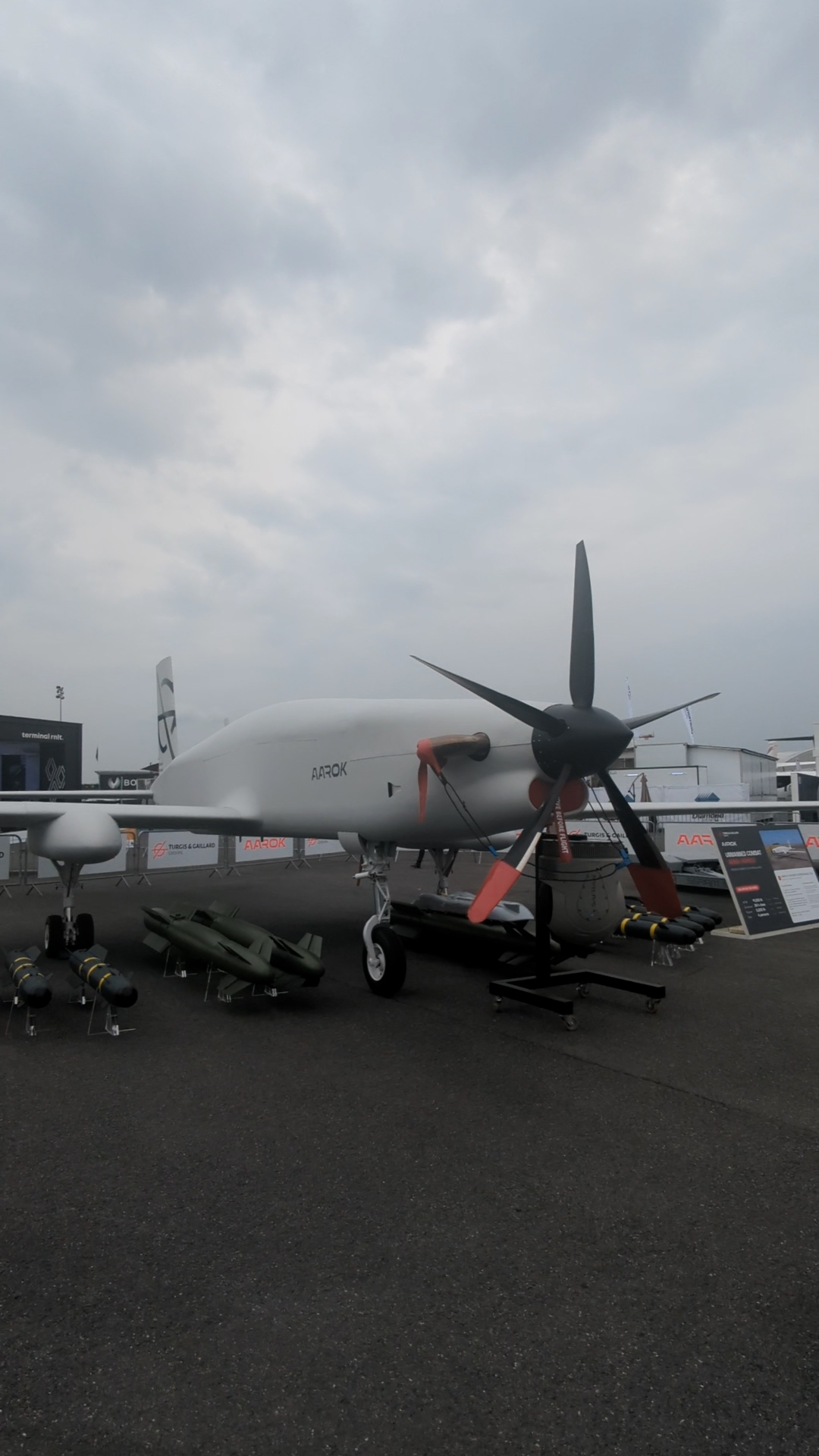 Voici l’Aarok, l’imposant drone de combat français prêt à rivaliser avec les Américains